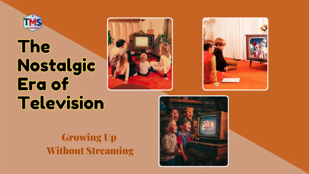 Growing Up Without Streaming: Why Watching TV Felt More Special | Kids watching 90s TV on a CRT screen